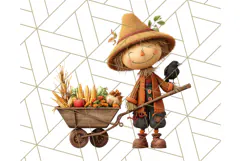 Scarecrow Festival Friends PNG Clipart Product Image 2