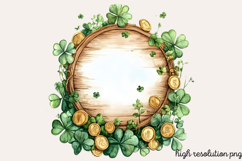 St Patricks Day Signs Clipart PNG Product Image 1