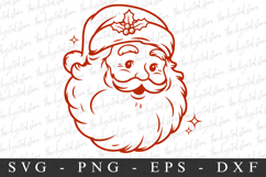 Merry Christmas Santa Svg | Christmas svg | Svg cut file Product Image 1