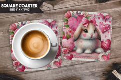 Holiday Themes Square Coaster Bundle, Festive Coaster PNG Product Image 10