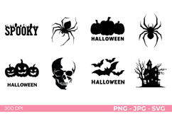Halloween Silhouettes Clipart Product Image 2