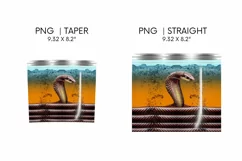 Snake Tumbler Sublimation | Skinny 20 oz | Halloween Product Image 2