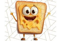 Cute Food PNG Clipart, 3D Adorable Kawaii Characters Png Product Image 2