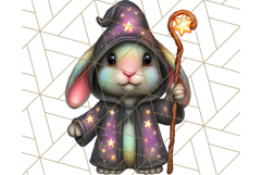 Halloween Bunny Clipart, Cute Bunnies in Costumes PNG Product Image 2