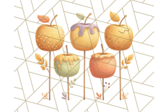 Woodland Apple Orchard Festival PNG Fall Clipart Product Image 2