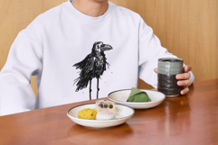 Goth Creepy Birds Clipart Product Image 6