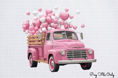 Retro Valentine Day Clipart PNG Product Image 1