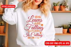 Fall quotes SVG Design, Autumn SVG Design Product Image 1