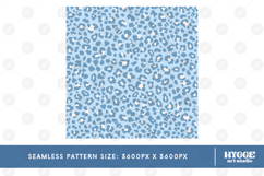American 4th of July USA Leopard Seamless Pattern Bundle Set Product Image 3