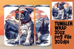 Adventure Seeker Dog Tumbler Sublimation - 20oz Product Image 1