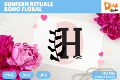 Sunfern Rituals Boho Floral Monogram Product Image 1