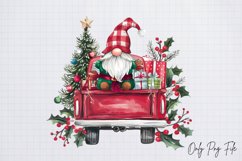 Cute Christmas Gnome Sublimation PNG Product Image 1