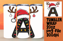 20oz Tumbler Graphic for DIY , Christmas Product Image 1