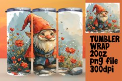 Vibrant Gnomes in Love Sublimation Product Image 1