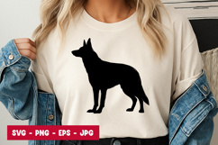 Dog Side View SVG Design Product Image 1