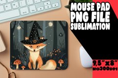 Halloween Boho Animal Mouse Pad 11oz PNG Product Image 1