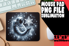 BLISSFUL MOUSE PAD PLAYFUL DESIGN, Astronaut Product Image 1