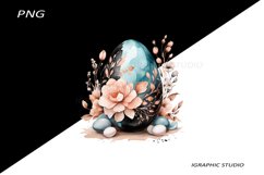 Easter Clipart, Easter Egg Clipart, Easter Bunny Png Product Image 1