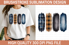Father&#039;s Day Brushstroke Sublimation Design -Brushstroke PNG Product Image 1