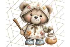 Thanksgiving Woodland Animals Clipart PNG Product Image 2