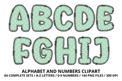 Garden Nature Beauty Alphabet PNG Letters &amp; Numbers 300DPI Product Image 2