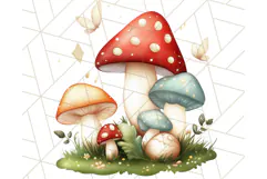 Whimsical Woodland Animals and Nature PNG, Forest Animals Product Image 2