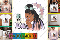 Vibrant TSHIRT Ideas Magic PNG, Praying Woman Product Image 1