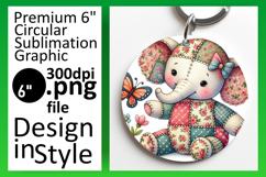 Chic Circle Design for Keychains , Animals Product Image 1