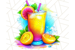 Bright Summer PNG Clipart, Printable Beach Graphics Product Image 2