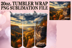 Radiant days 20oz tumbler wrap, Autumn Product Image 1