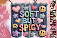 Gentle breezes 20oz tumbler wrap, Funny Quote Product Image 1