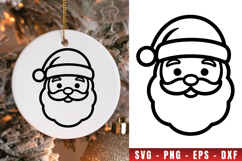 Christmas icon svg, icon png clipart, christmas outline svg Product Image 1