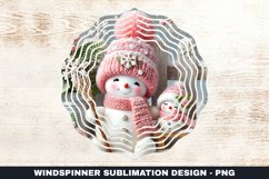Christmas Wind Spinner Sublimation Design Product Image 1