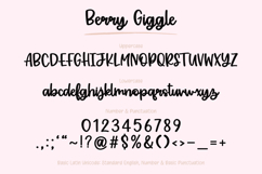 Berry Giggle - Handwritten Script Font Product Image 18