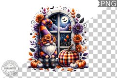 Halloween Gnome Sublimation - Clipart PNG Bundle Product Image 13