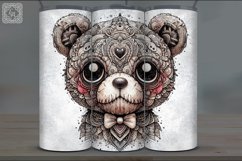 4 Zombie Bear Tumbler Wrap Sublimations, 20 oz Product Image 4
