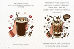 Summer Coffee Time Clipart Product Image 2