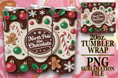 Bright love 20oz tumbler wrap, Holiday Product Image 1