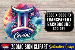 Zodiac Sign Clipart PNG| zodiac clipart #18 Product Image 1