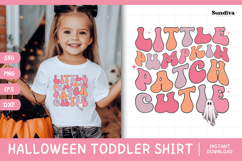Funny Halloween Toddler Shirt Quote SVG | Little Pumpkin Product Image 1