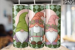 Easter Gnome Tumbler Wrap - High Quality 300 Dpi Product Image 1