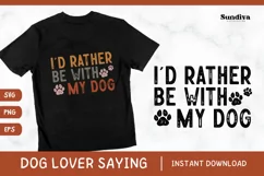 Funny Dog Lover Quotes SVG EPS PNG 2 Product Image 1