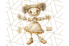 Possessed Toys Clipart PNG Haunted Doll Characters Product Image 2