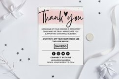 Thank you card for small business Portrait template Canva 06 Product Image 3