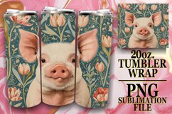 Funny Animal Sublimation Wrap Product Image 1