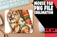 COZY MOUSE PAD INSPIRATIONAL ART, Cute Dog Product Image 1