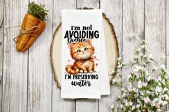Funny Dish Towel Sublimation Bundle, Funny Kitchen Towel PNG Product Image 19