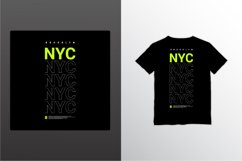 New york city writing design, suitable for screen printing Product Image 1