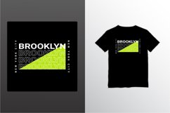 Brooklyn writing design, suitable for screen printing Product Image 1