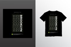 Brooklyn writing design, suitable for screen printing Product Image 1
